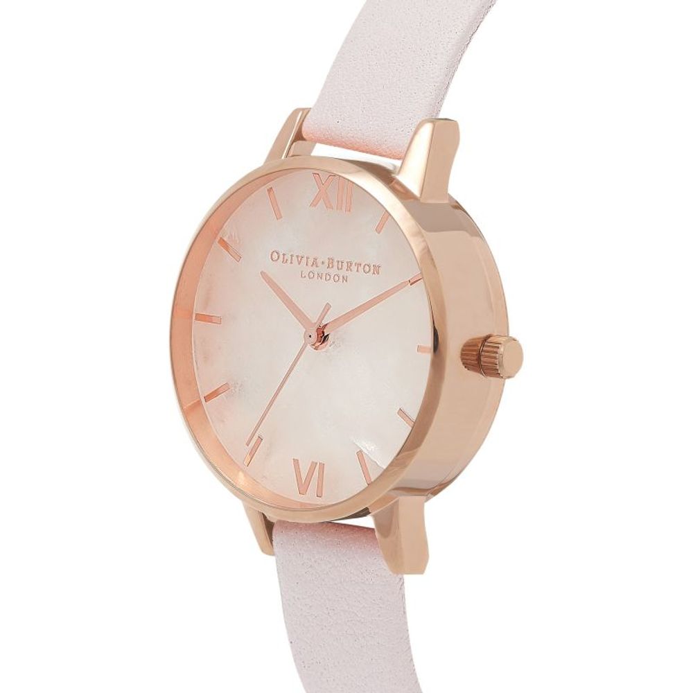 Multicolor Artificial Leather Dress Watch, Olivia Burton Damenuhr