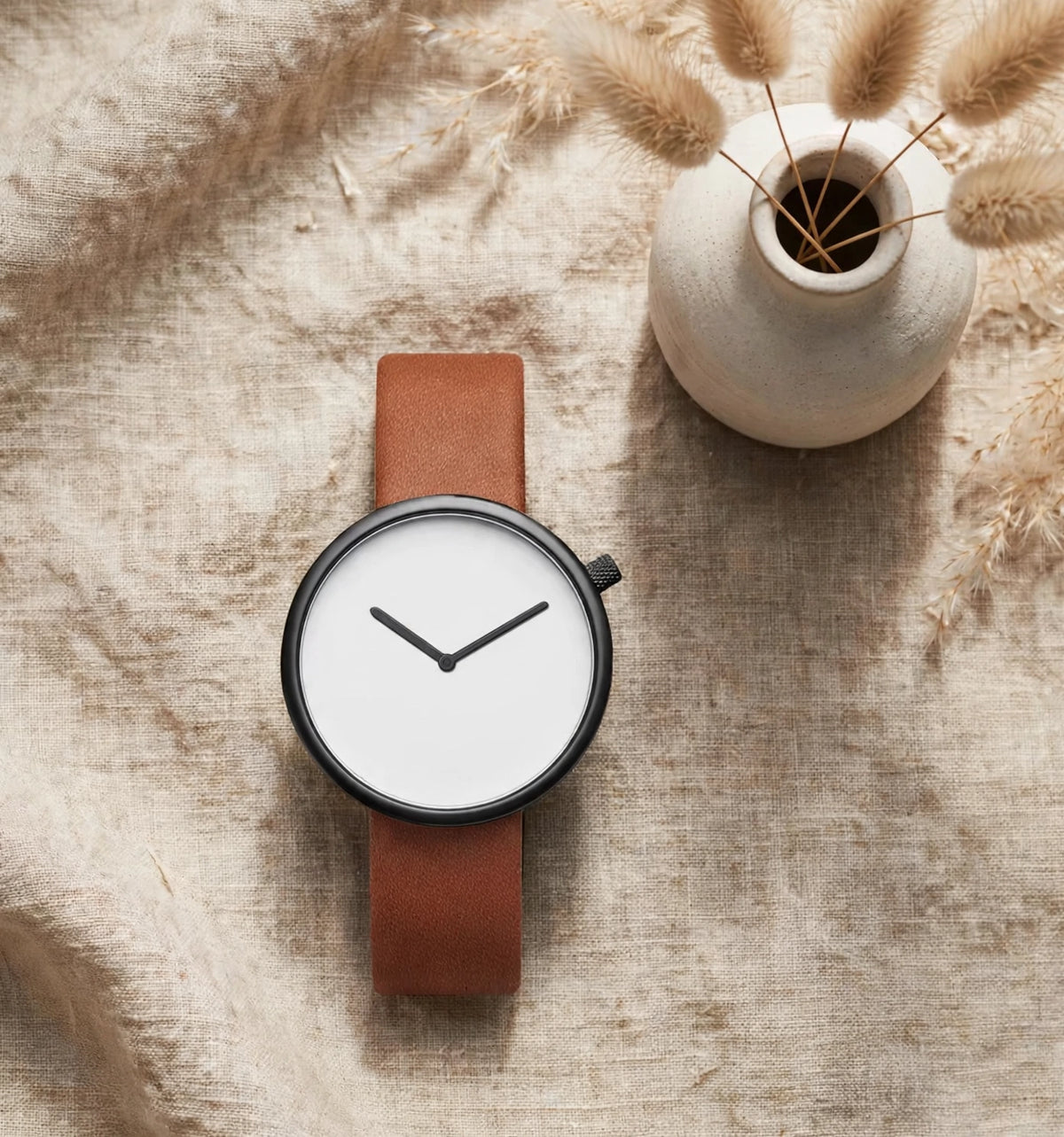 Damen-Armbanduhr MINIMI, Damenuhr Lederband