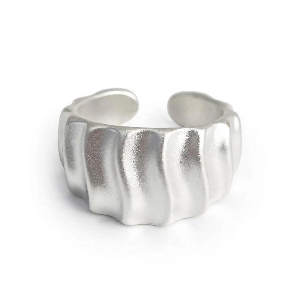 Marea Wave- Ring , 925 Silber, Silberring | größenverstellbarer Damenring