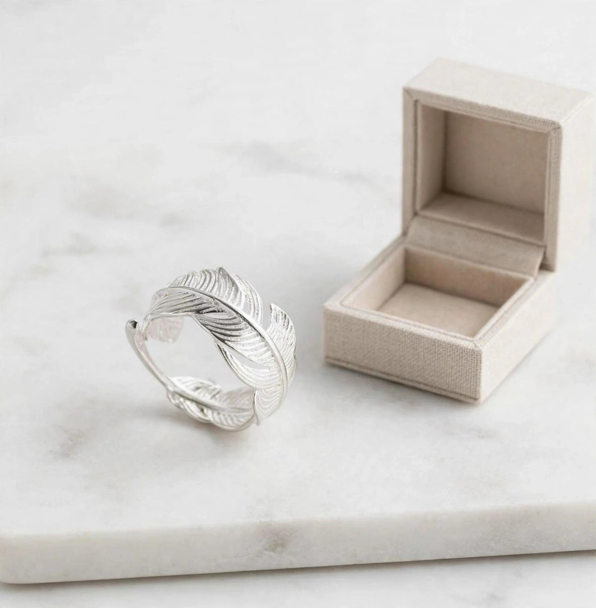 Delicate Lilli- Silber Ring , 925 Silber, Silberring | größenverstellbarer Damenring