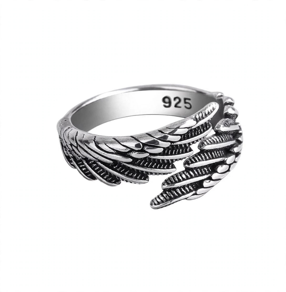 Angel Wings- Luxus-Schmuck aus 925er-Sterlingsilber - Flügelring - Lilli-G