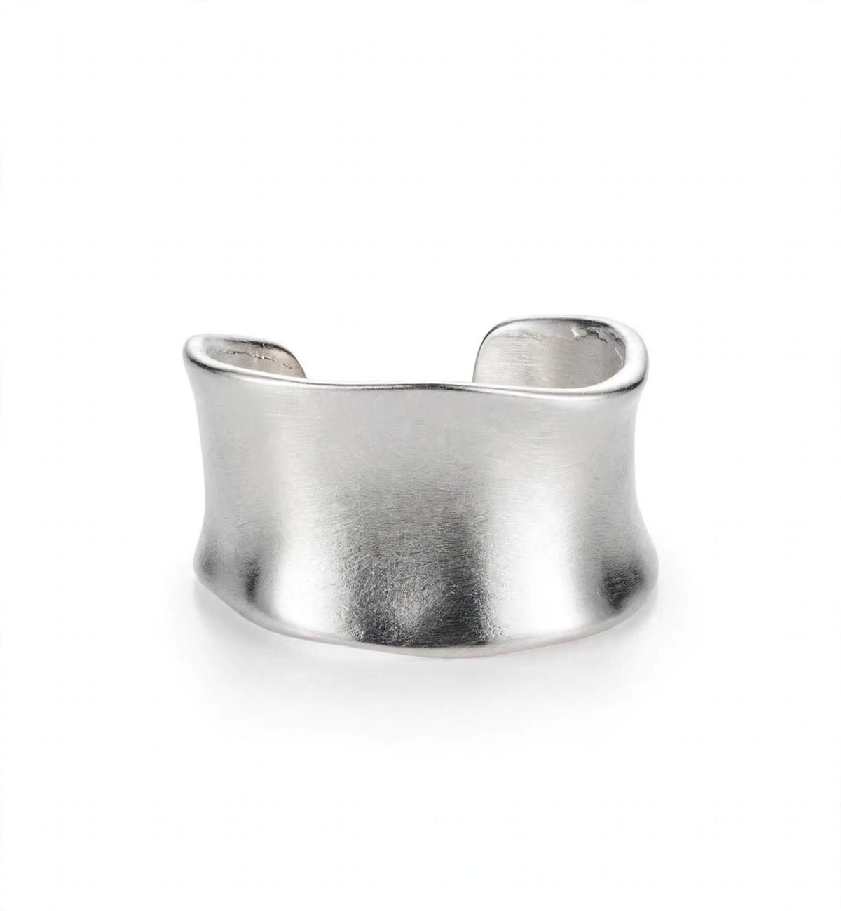 Lilli Wave - 925 Sterling Silber in welliger Form, Ästhetischer Ring für Damen - Lilli-G