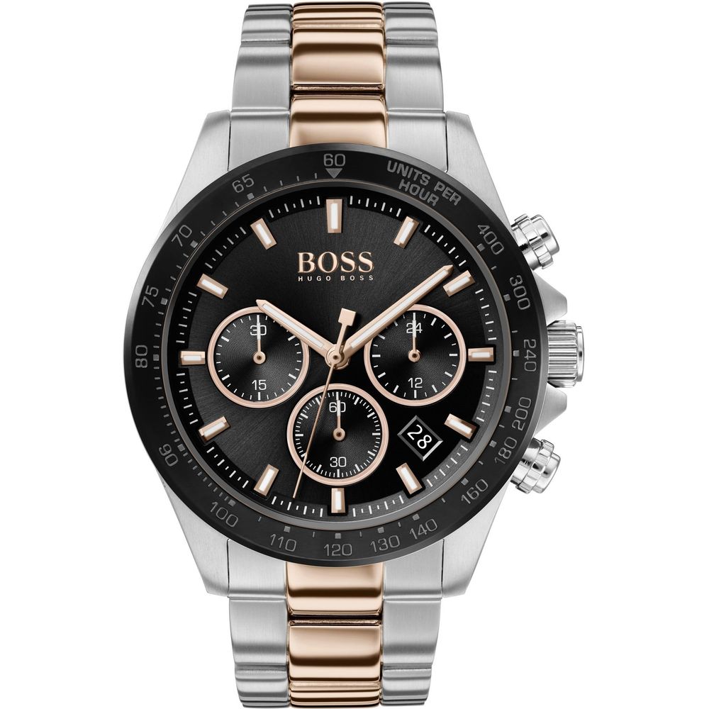 Gray Stainless Steel Dress Watch, Hugo Boss Herrenuhr