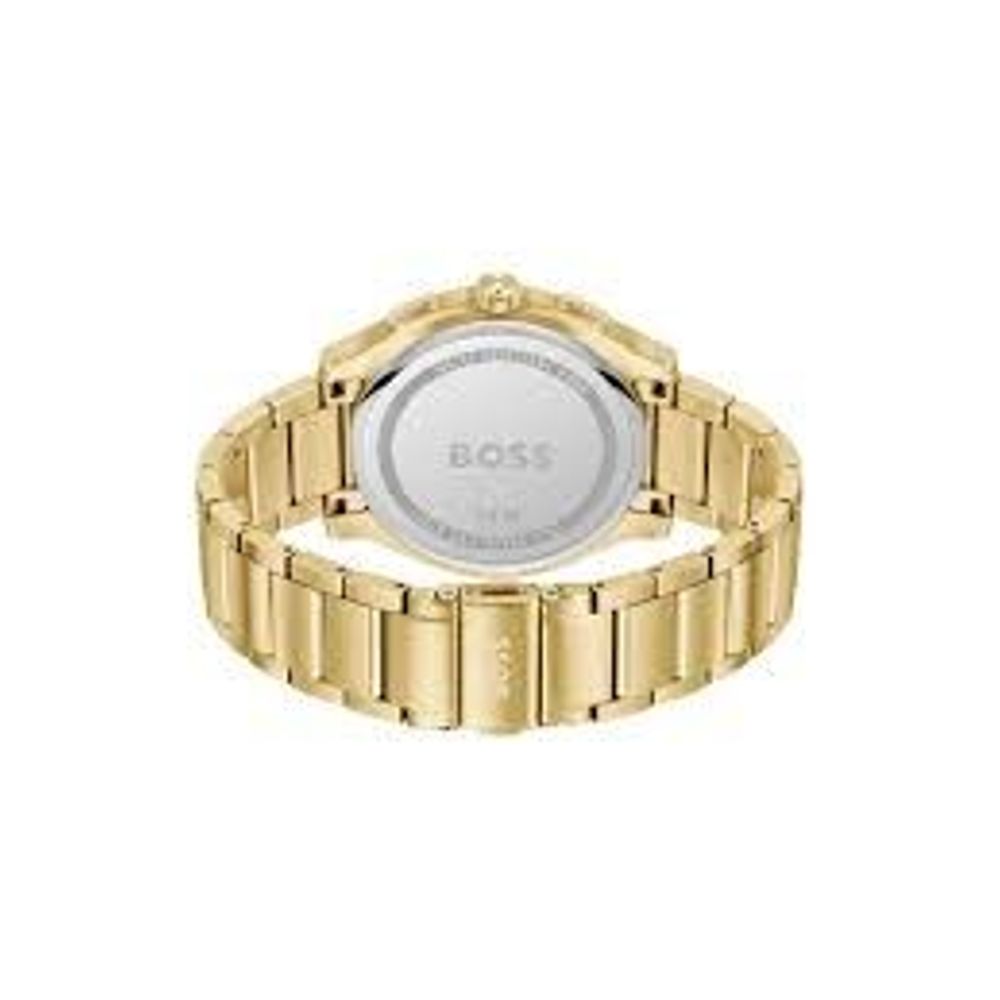 Gold Stainless Steel Dress Watch, Hugo Boss Herrenuhr