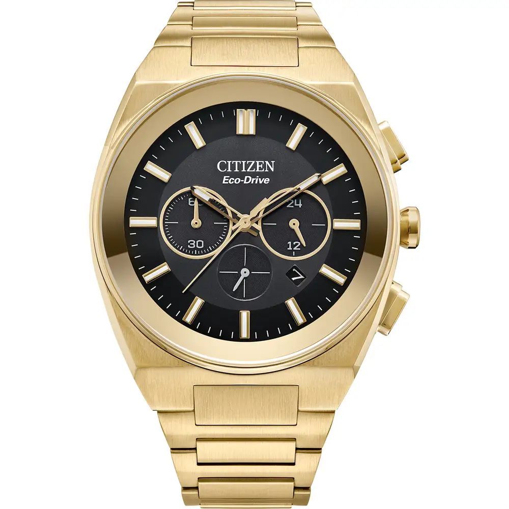 Gold Stainless Steel Dress Watch, Citizen Herrenuhr