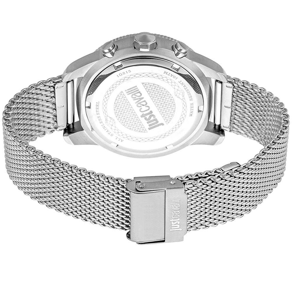 Gray Stainless Steel Bracelet Watch, Just Cavalli Herrenuhruhr