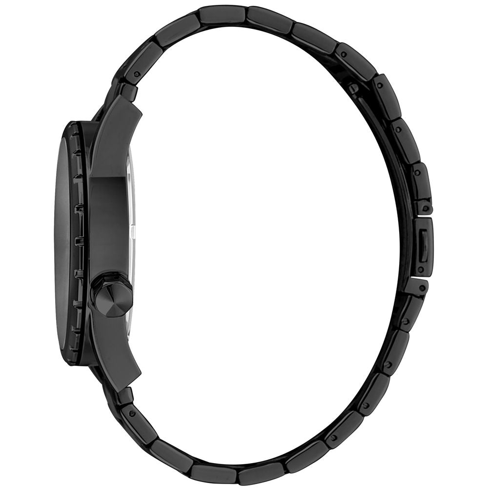 Black Stainless Steel Dress Watch, Just Cavalli Herrenuhruhr