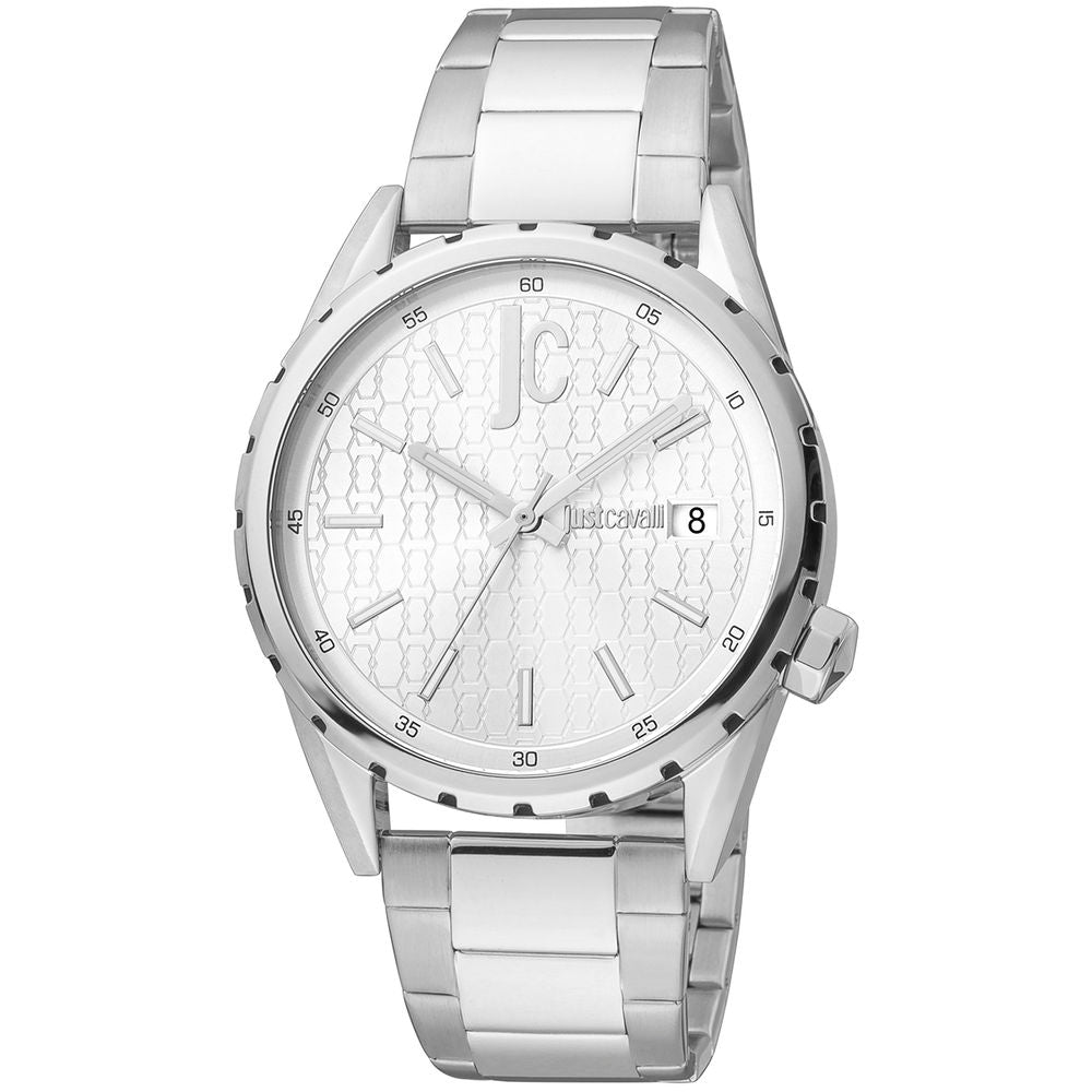 Gray Stainless Steel Dress Watch, Damenuhr Just Cavalli