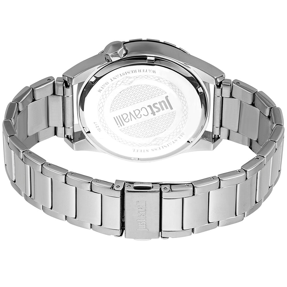 Gray Stainless Steel Dress Watch, Damenuhr Just Cavalli