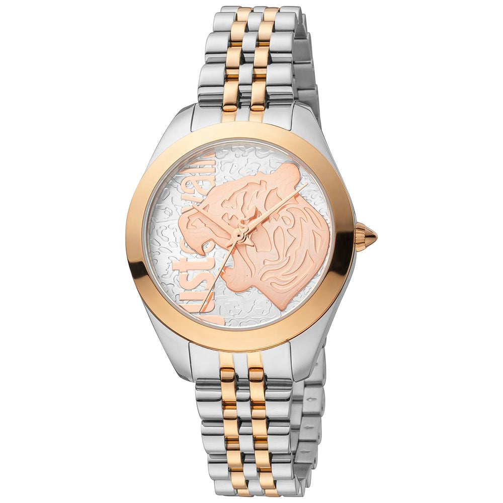 Multicolor Stainless Steel Bracelet Watch Just Cavalli Damenuhr