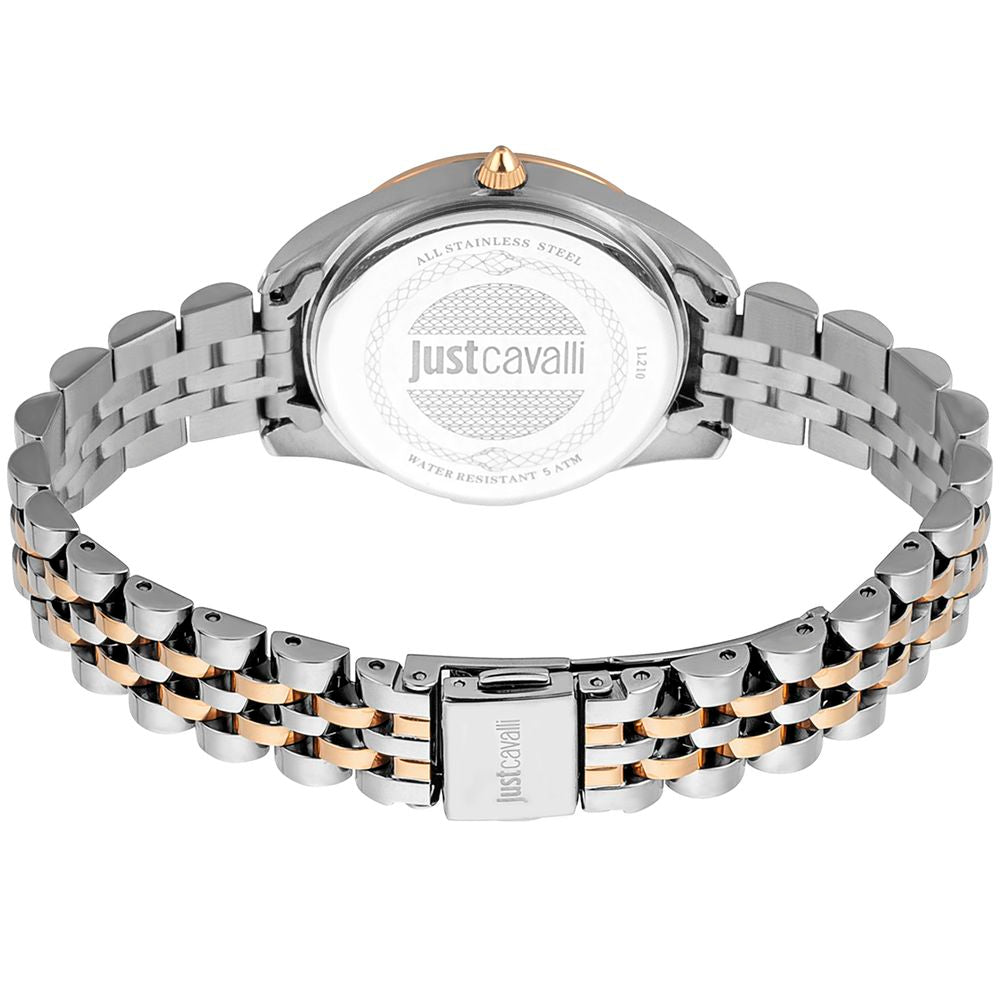 Multicolor Stainless Steel Bracelet Watch Just Cavalli Damenuhr