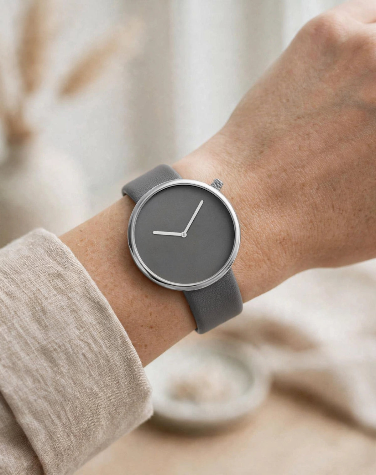 Damen-Armbanduhr MINIMI, Damenuhr Lederband