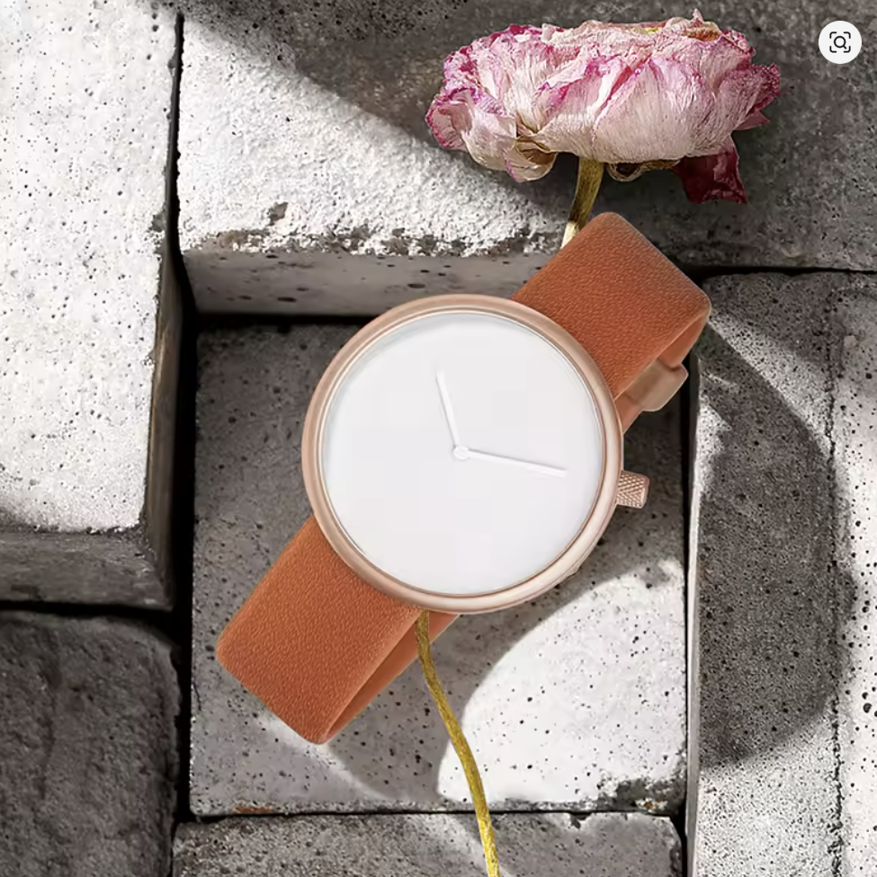 Damen-Armbanduhr MINIMI, Damenuhr Lederband