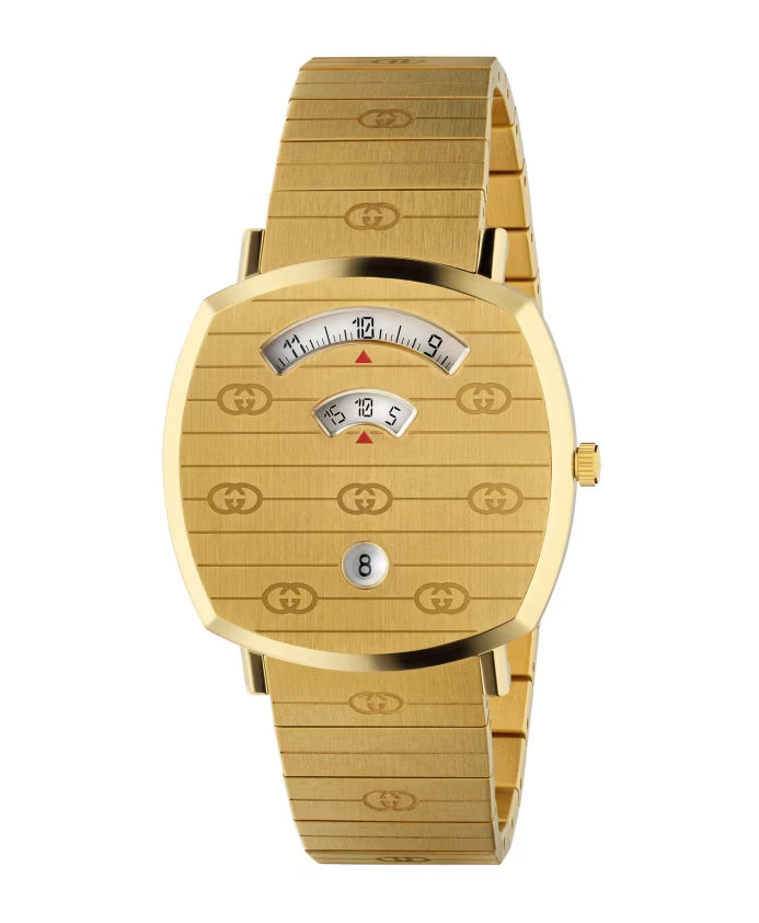 Gucci Grip Quartz Uhr 38mm - YA157409, Unisex