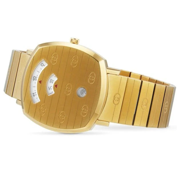 Gucci Grip Quartz Uhr 38mm - YA157409, Unisex