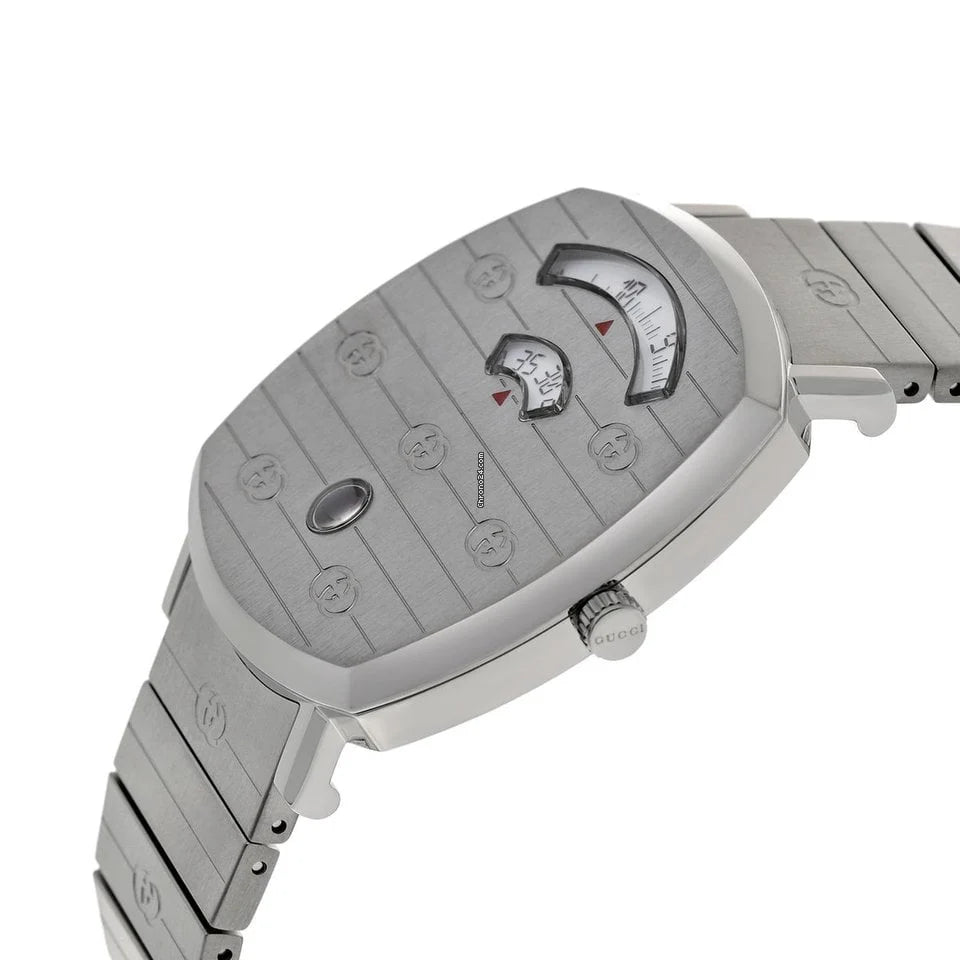 Gucci Grip Quartz Uhr 38mm - YA157410, Unisex