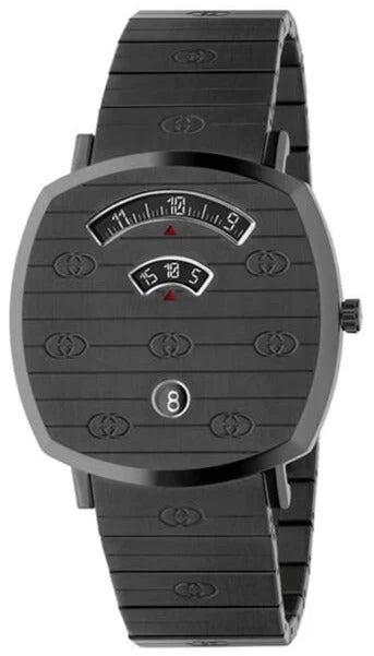 Gucci Grip Quartz Uhr 38mm - YA157429, Unisex