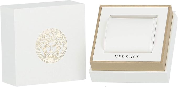 Versace HerrenArmbanduhr Analog Quarz Edelstahl VAH040016, Herrenuhr