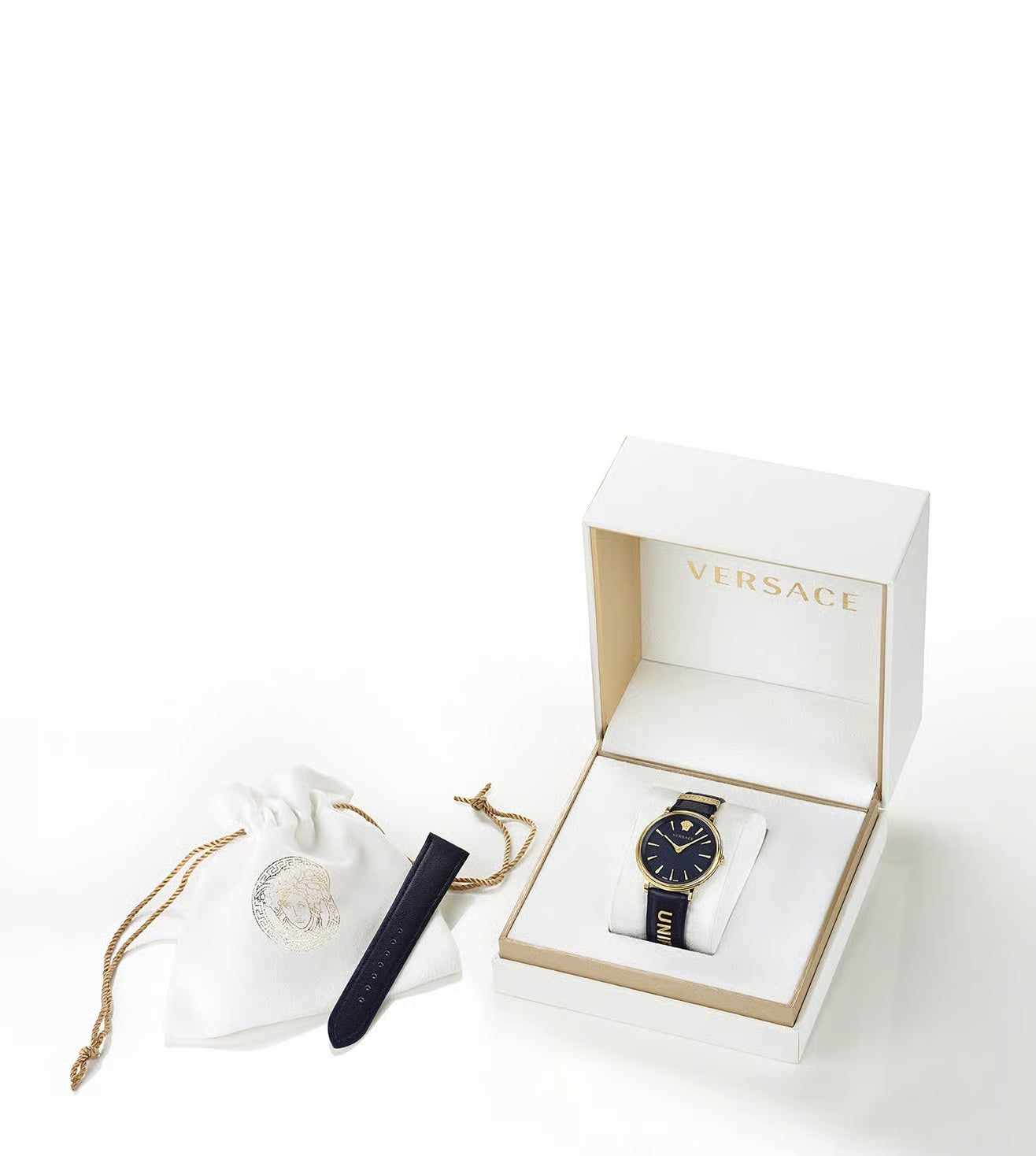 Versace VBP030017 V Circle Blue Dial, Damenuhr VBP030017