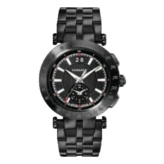 Versace HerrenArmbanduhr Analog Quarz Edelstahl VAH040016, Herrenuhr