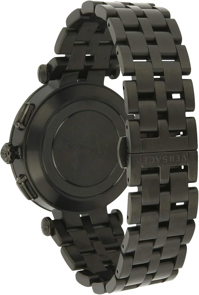 Versace HerrenArmbanduhr Analog Quarz Edelstahl VAH040016, Herrenuhr