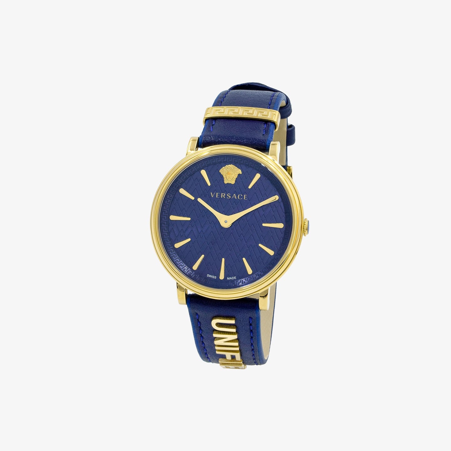 Versace VBP030017 V Circle Blue Dial, Damenuhr VBP030017