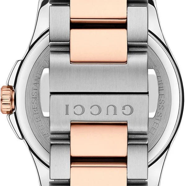 GUCCI G-TIMELESS ya126527 DAMENUHR, Metallarmband mit