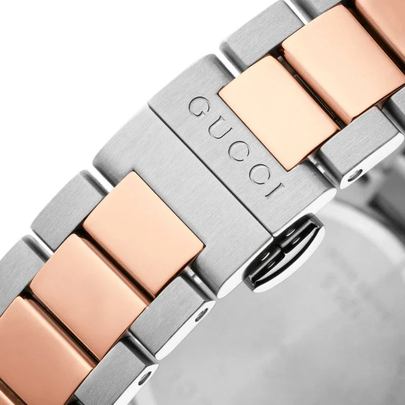 GUCCI G-TIMELESS ya126527 DAMENUHR, Metallarmband mit