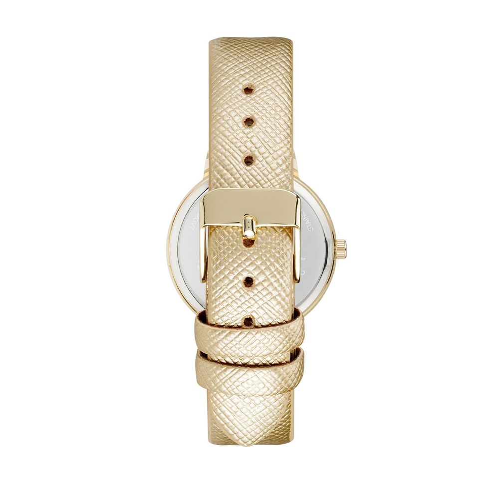 Gold Plastic Dress Watch, Juicy Couture Damenuhr
