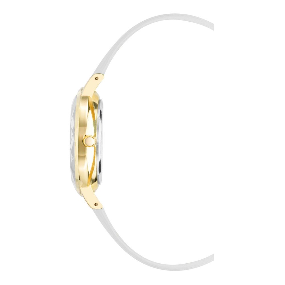 White Plastic Dress Watch, Juicy Couture Damenuhr