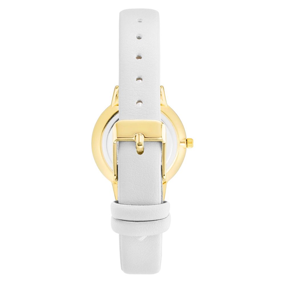 White Plastic Dress Watch, Juicy Couture Damenuhr