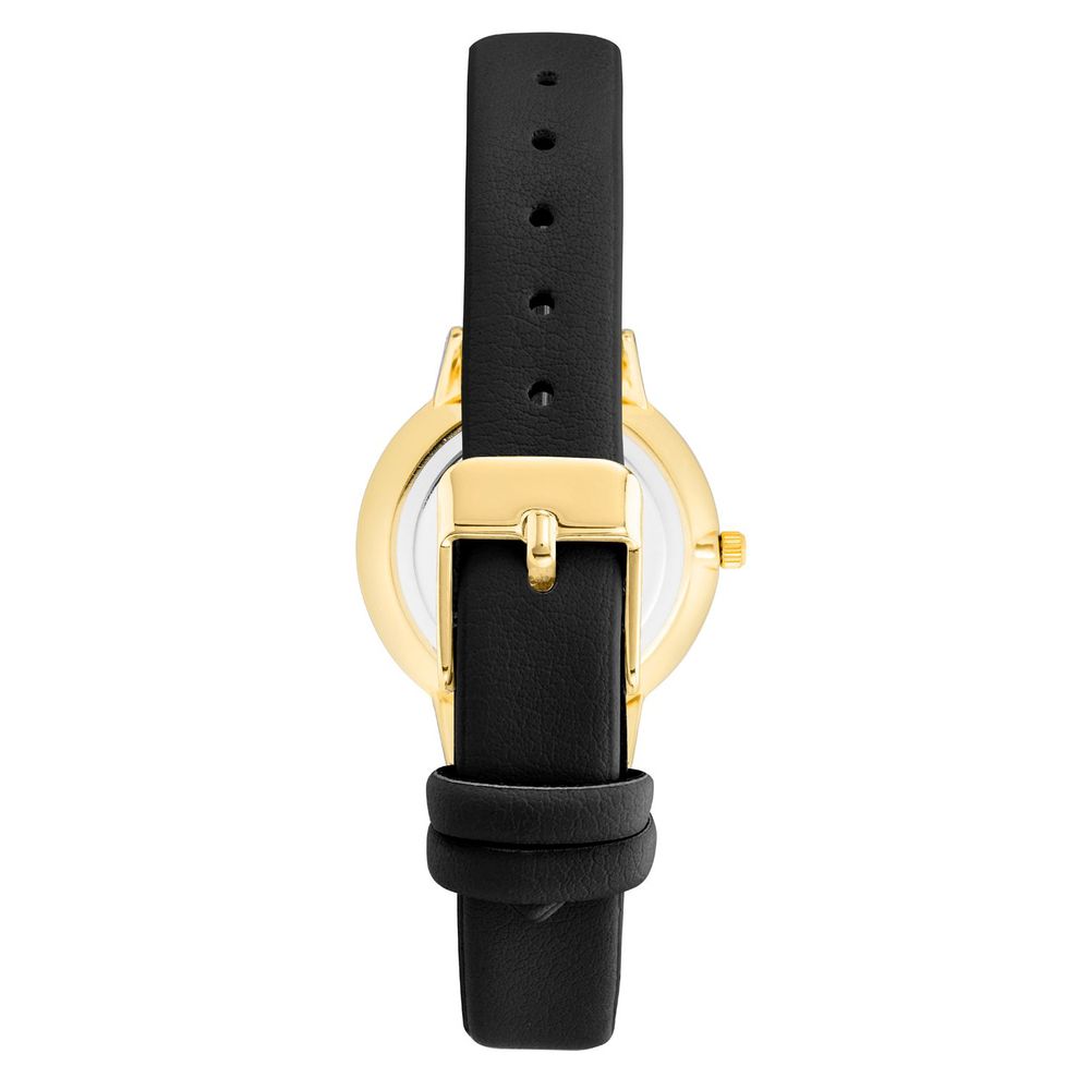 Black Plastic Dress Watch, Juicy Couture Damenuhr