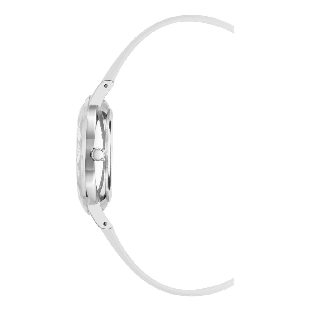 White Plastic Dress Watch, Juicy Couture Damenuhr