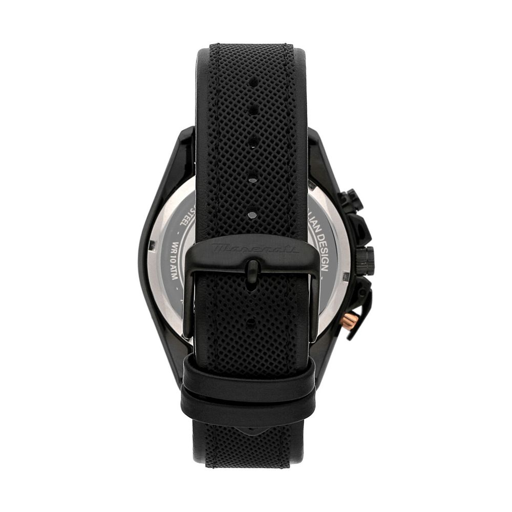 Brown Leather Dress Watch, Maserati Herrenuhr