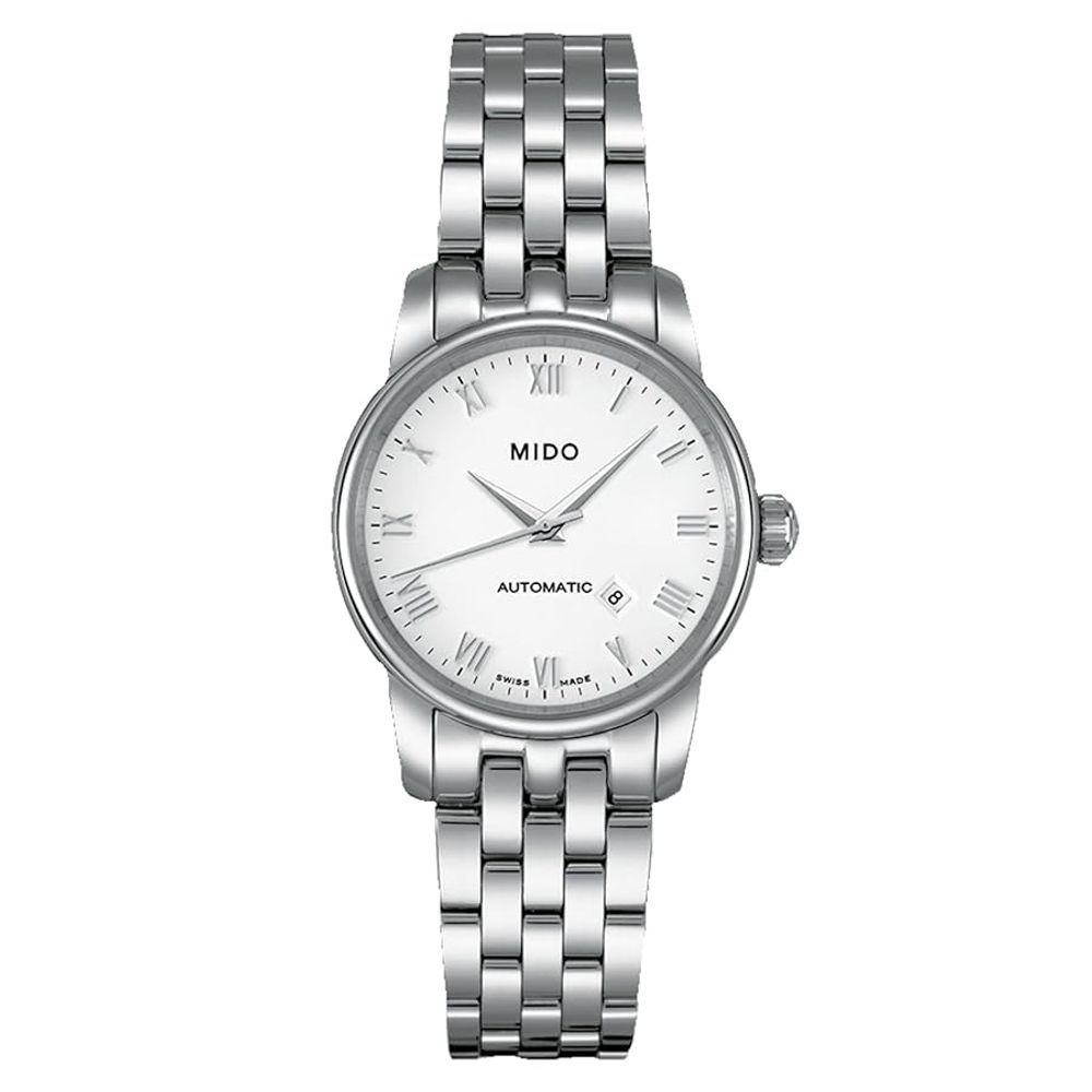 Gray Stainless Steel Dress Watch, MIDO Damenuhr