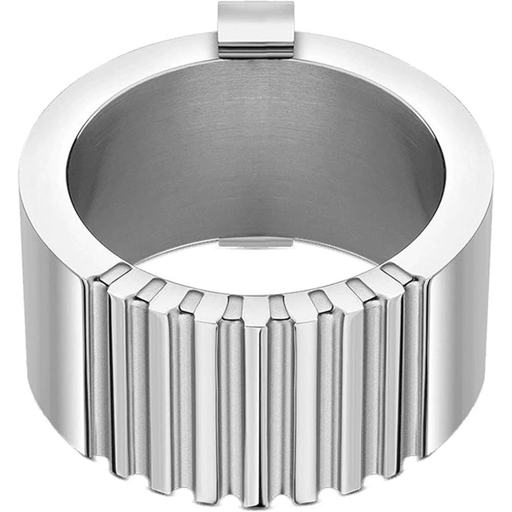Gray Stainless Steel Bracelet, Police Armreif
