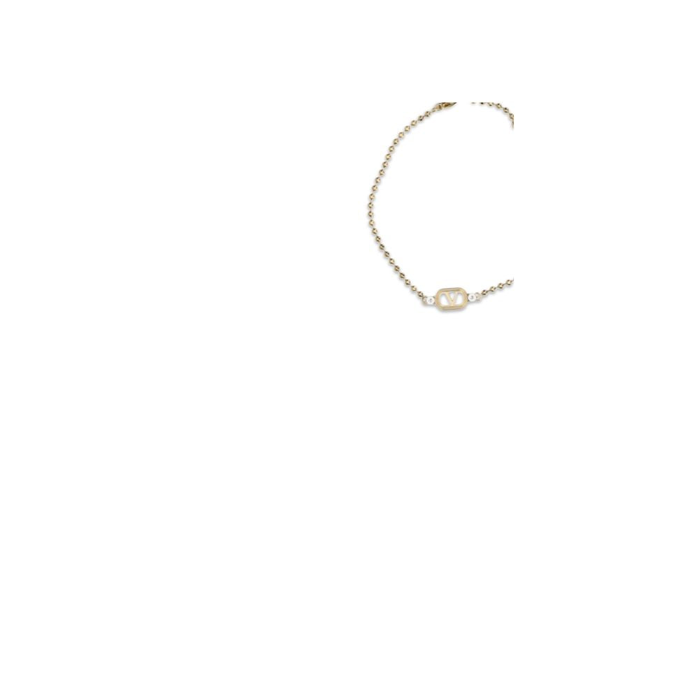Gold Brass Bracelet, Valentino Garavani