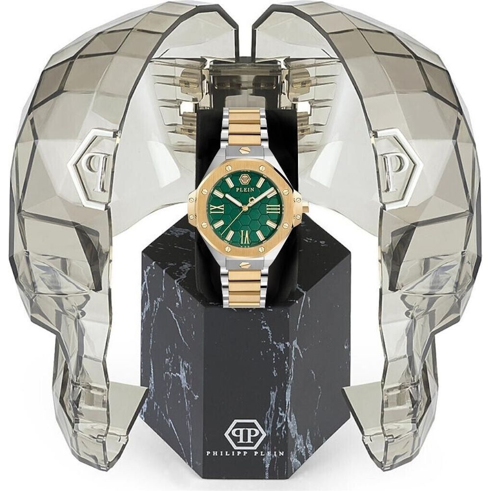 Gold Stainless Steel Dress Watch, Philipp Plein Damenuhr