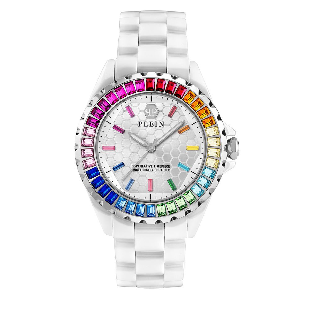 White Ceramic Dress Watch, Philipp Plein Damenuhr