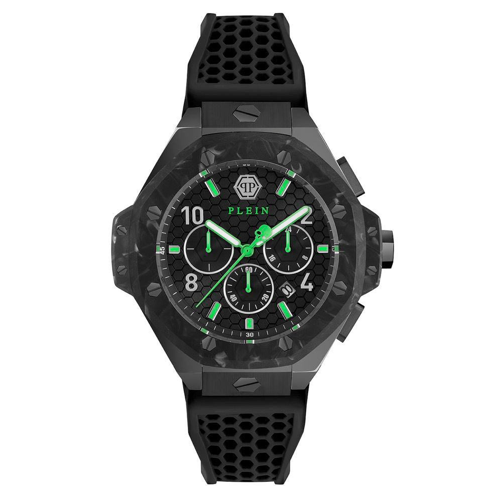 Black Synthetic Sport Watch, Philipp Plein Damenuhr