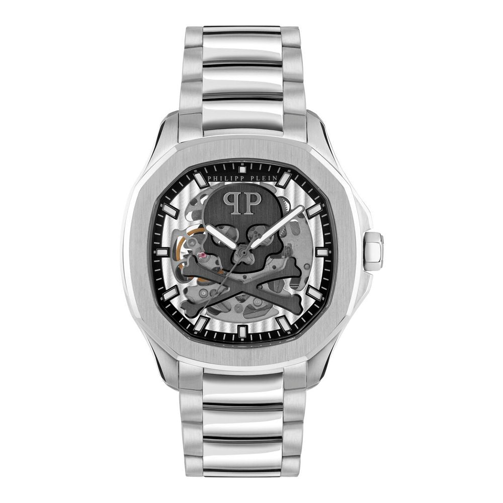 Silber Stainless Steel Dress Watch, Philipp Plein Damenuhr