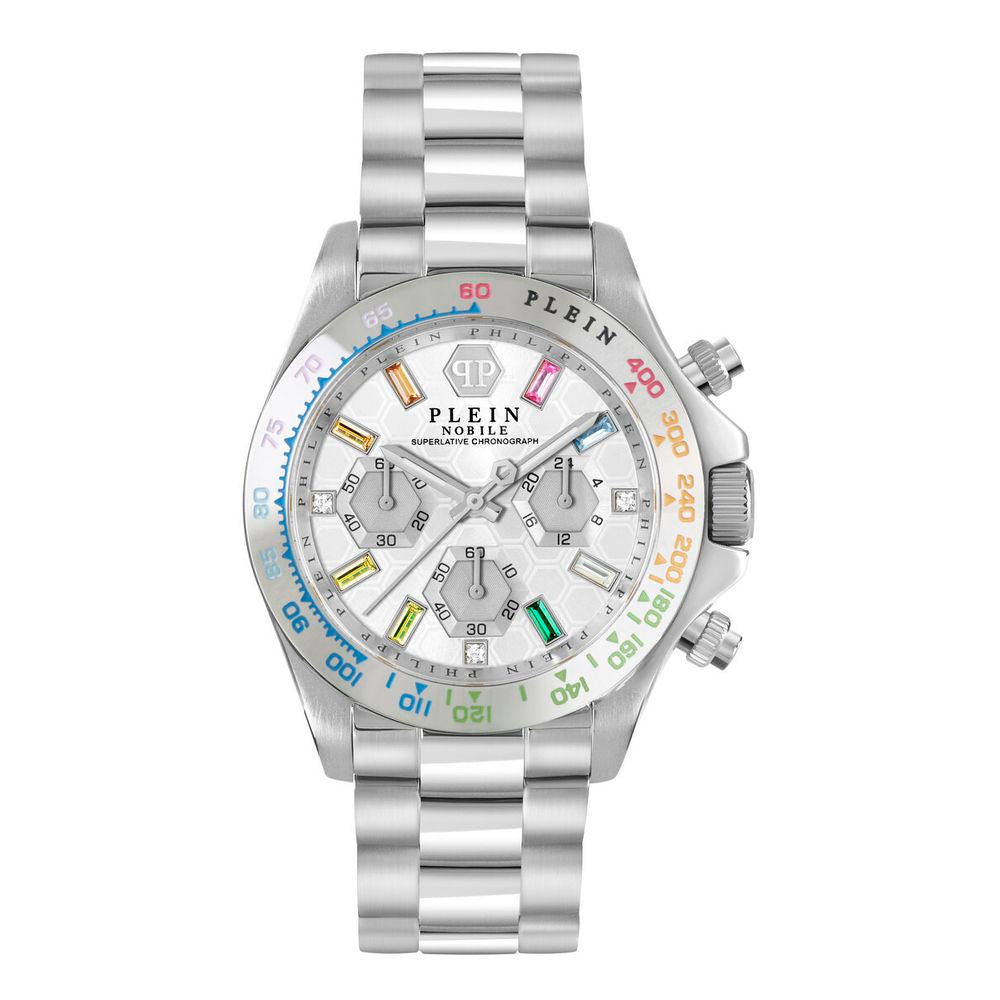 Gray Stainless Steel Dress Watch, Philipp Plein Damenuhr