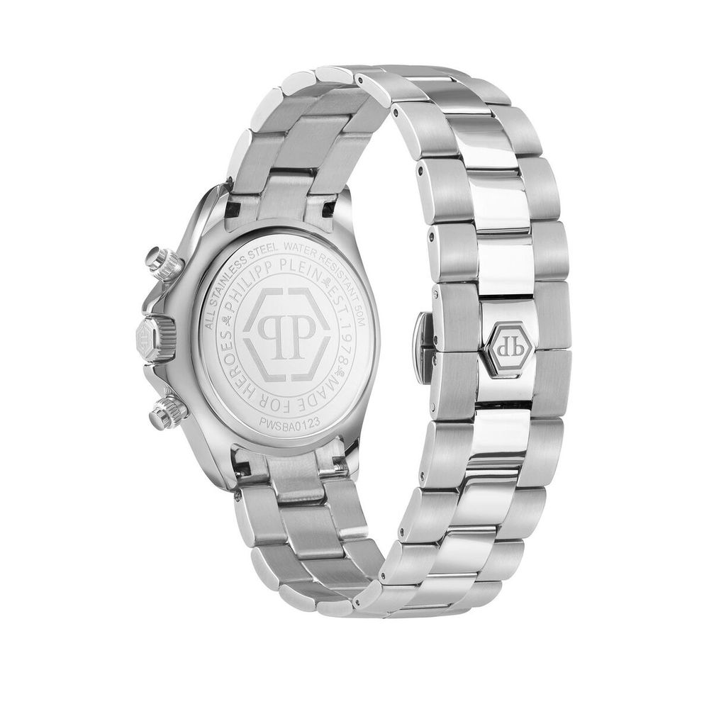 Gray Stainless Steel Dress Watch, Philipp Plein Damenuhr