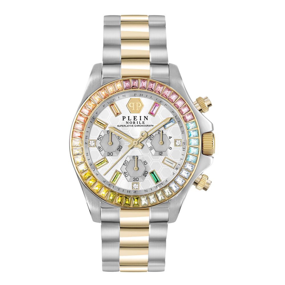 Gold Stainless Steel Bracelet Watch, Philipp Plein Damenuhr