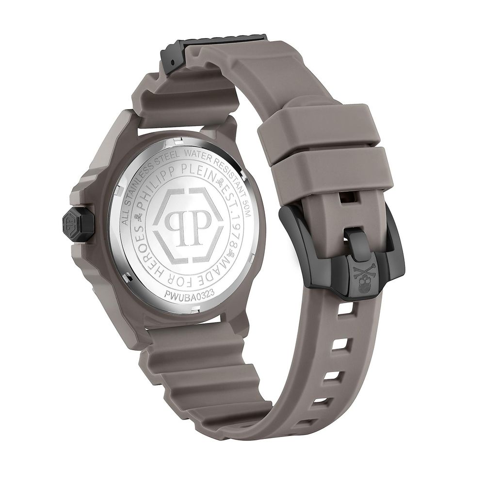 Black Synthetic Sport Watch, Philipp Plein Herren