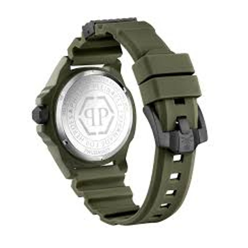 Bicolor Synthetic Dress Watch, Philipp Plein Herrenuhr