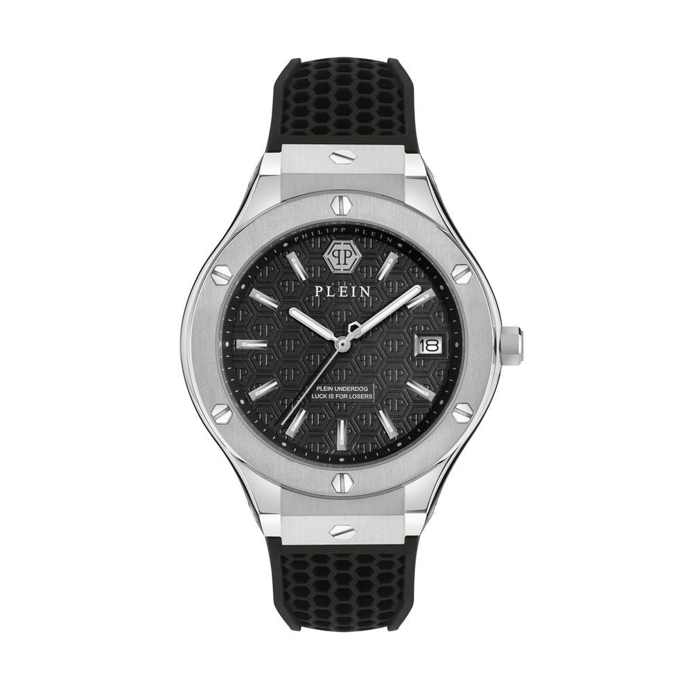 Black Synthetic Sport Watch, Philipp Plein Damenuhr