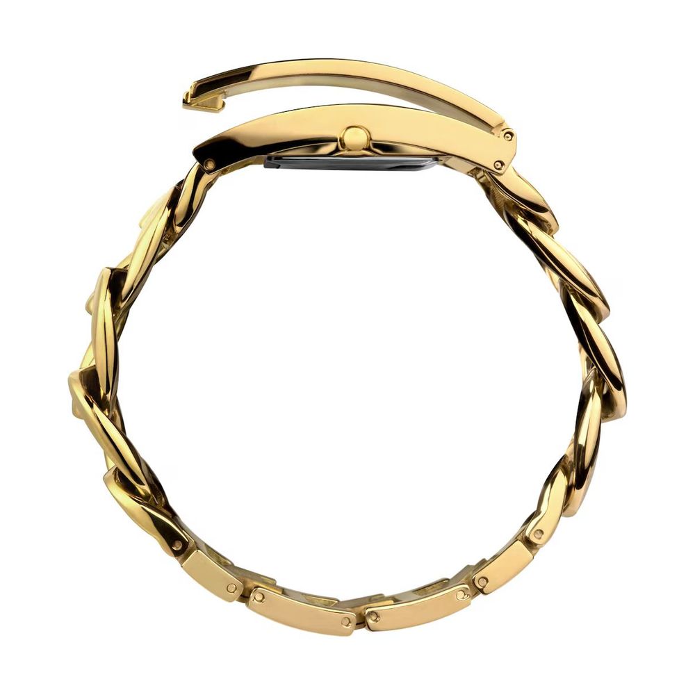 Gold Stainless Steel Bracelet Watch, Timex Unisex