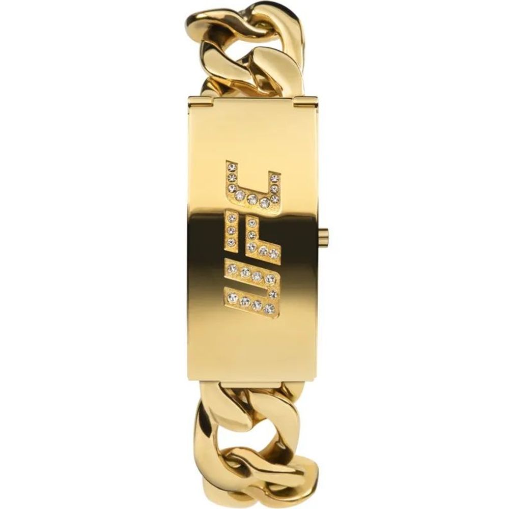 Gold Stainless Steel Bracelet Watch, Timex Unisex