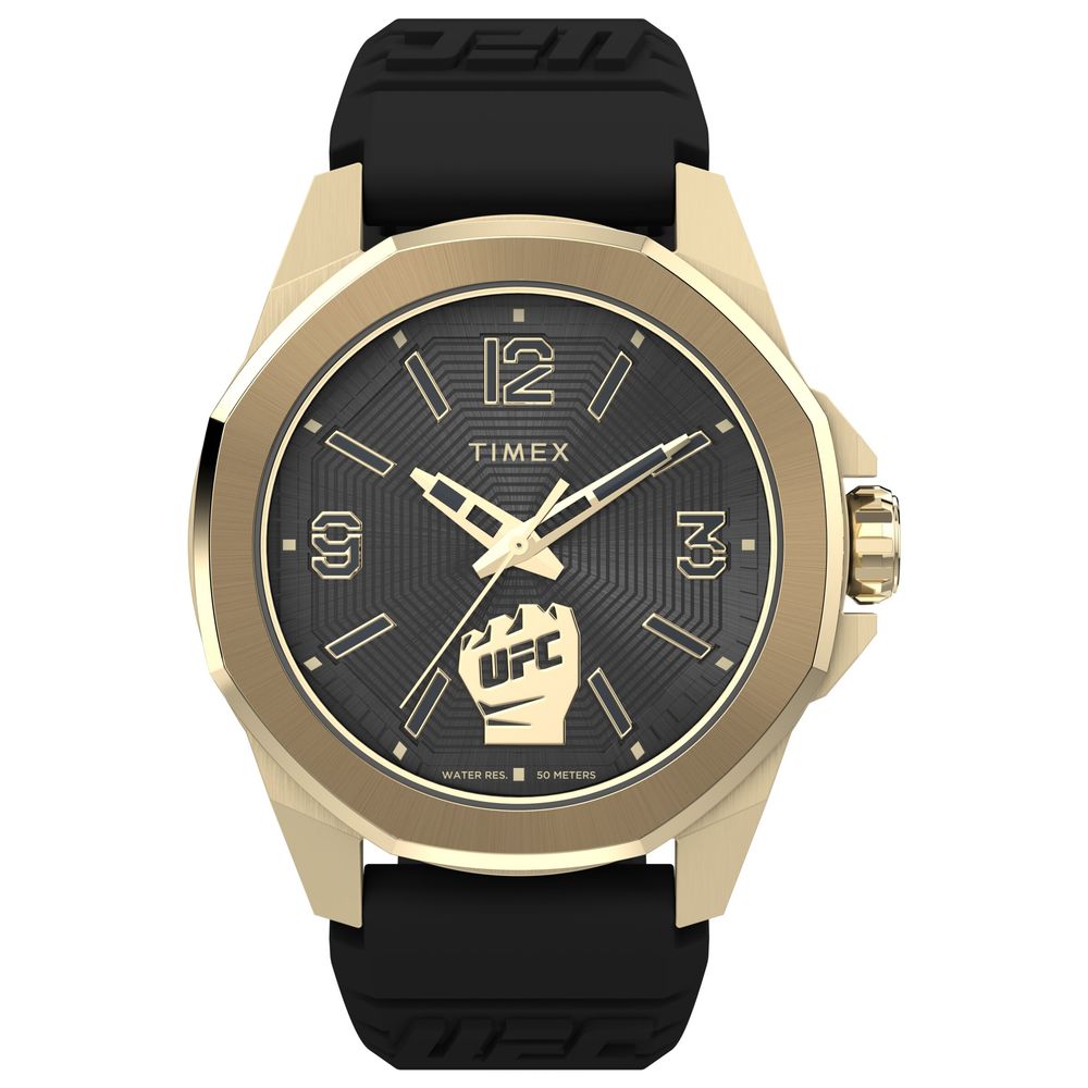 Black Synthetic Sport Watch, Timex  Herrenuhr